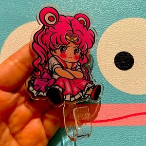 Handmade, Sailor Moon acrylic hook